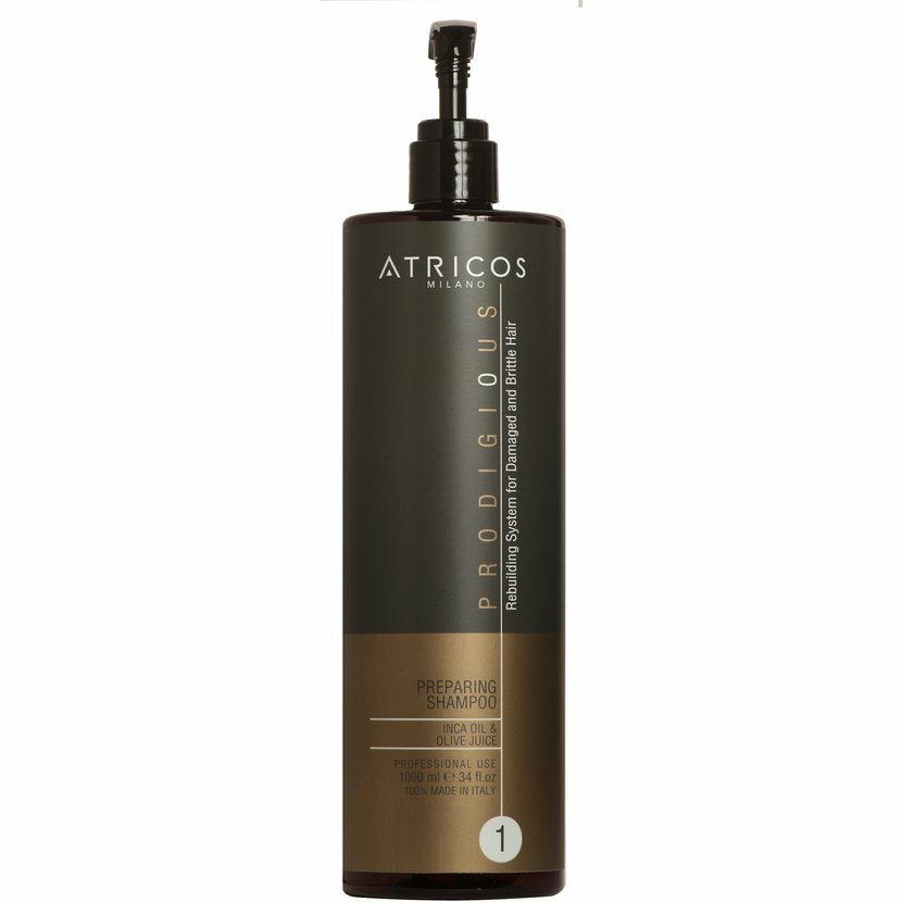 Atricos Milano Preparing Shampoo - Přípravný rekonstrukční šampon 1000 ml