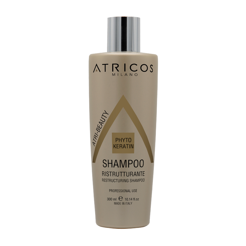 Atricos Milano Restructuring Phytokeratin Shampoo – Keratinový rekonstrukční šampon 300 ml