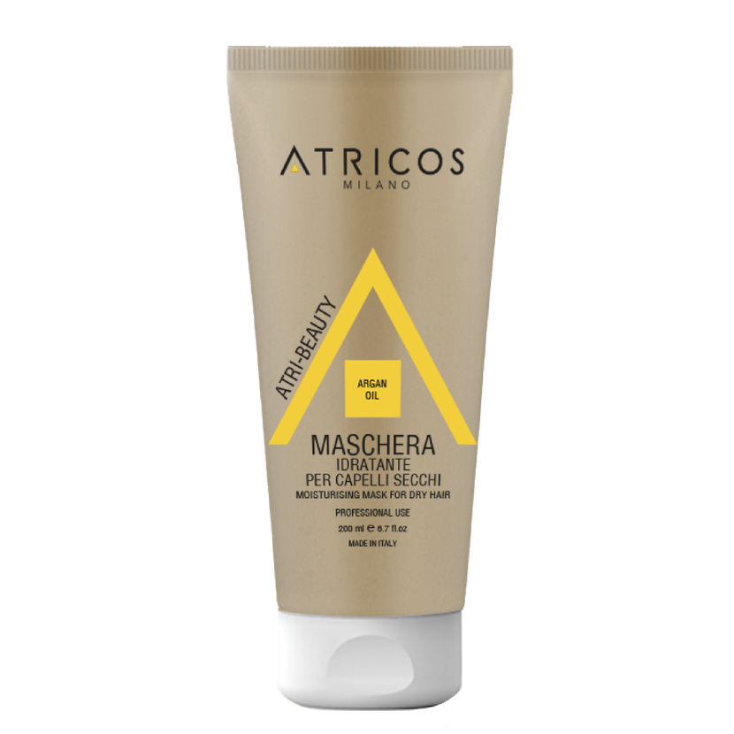 Atricos Milano Moisturizing Mask For Dry Hair – Hydratační maska pro suché vlasy 200 ml