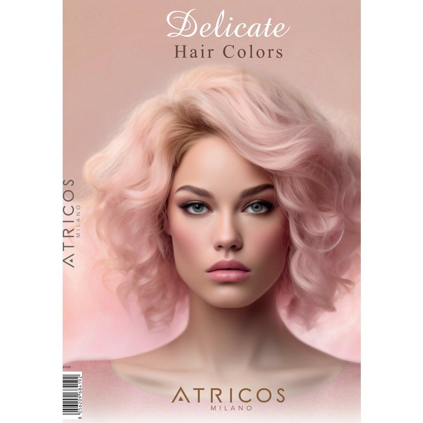 Atricos Milano Delicate Hair Color 4.07 – Profesionální barva na vlasy Delicate 100 ml