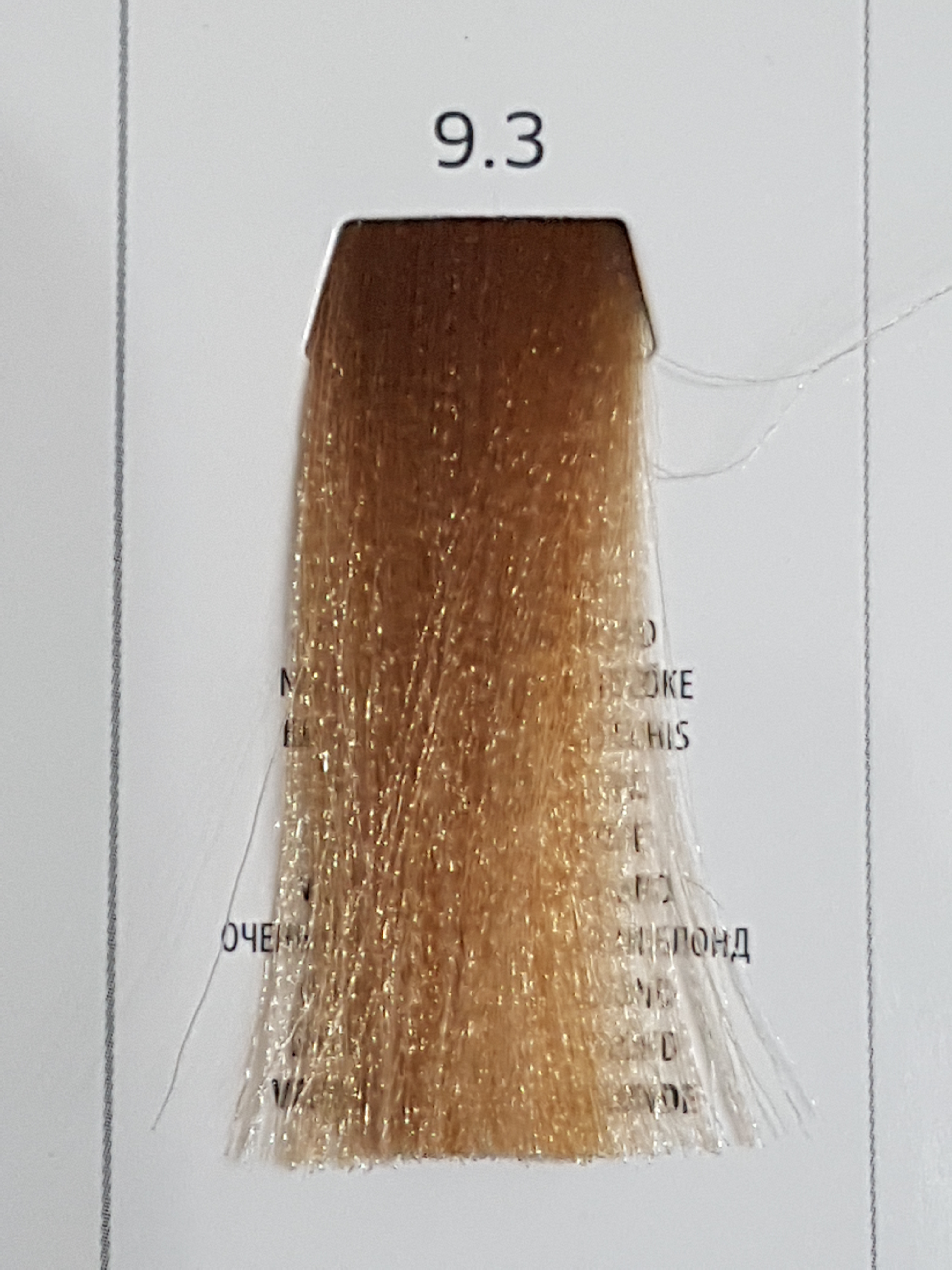 Barva na vlasy Mila 9.3 100 ml