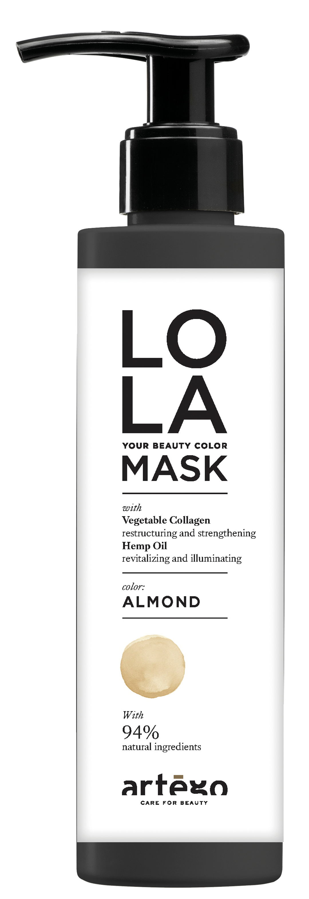 Tónující maska na vlasy Almond Artégo 200 ml