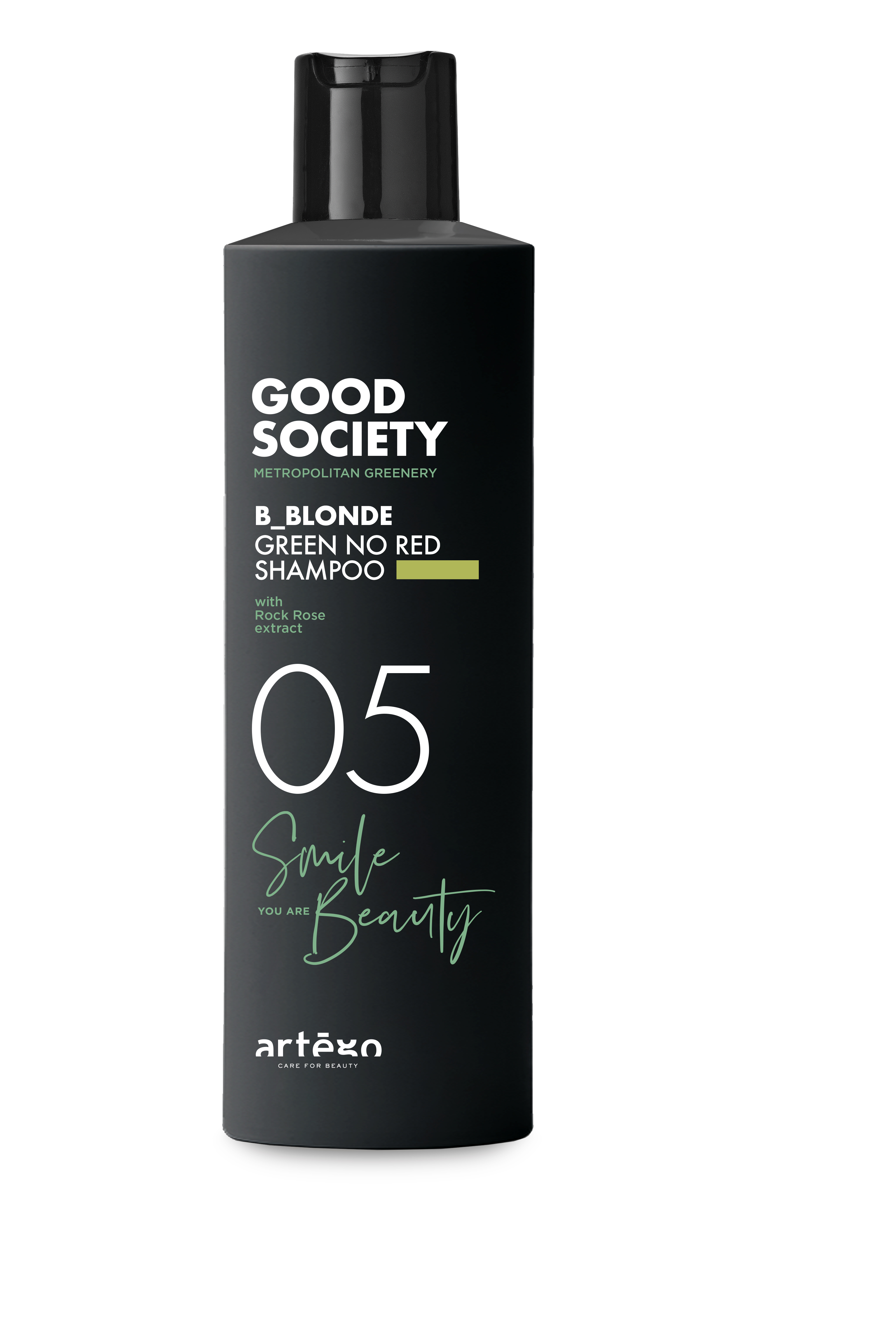 Artégo 05 Green No Red - šampon pro neutralizaci červených a měděných odlesků 250 ml