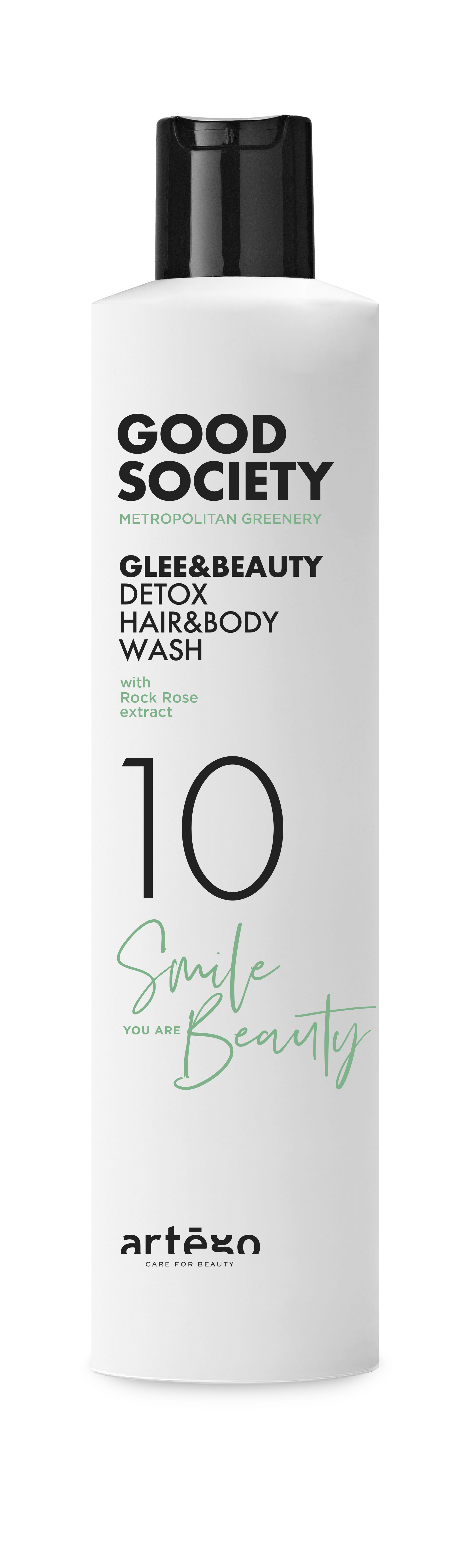 Artégo 10 Glee & Beauty Detox Hair & Body Wash - Šampon a čisticí gel 2v1 na vlasy a tělo 250 ml