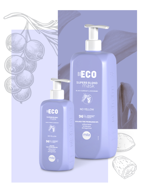 Maska Super Blond Mila Be Eco 900 ml