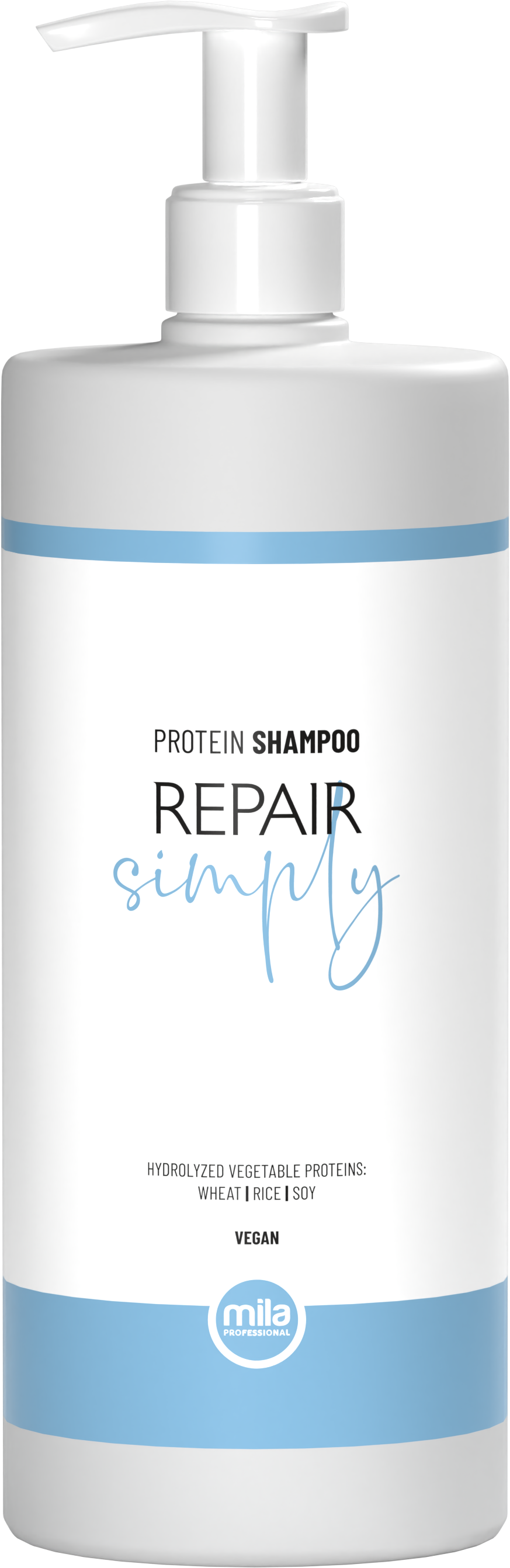 Šampon Mila Simply Repair - proteinová řada na regeneraci vlasů 950 ml