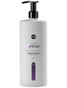 Mila Hair Support  Perfect Blond - neutralizující šampon - důkladně čistí a neutralizuje nežádocí odstíny blond vlasů 950 ml