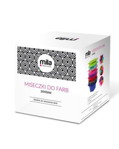 Misky Mila barevné  - 7 ks v balení 