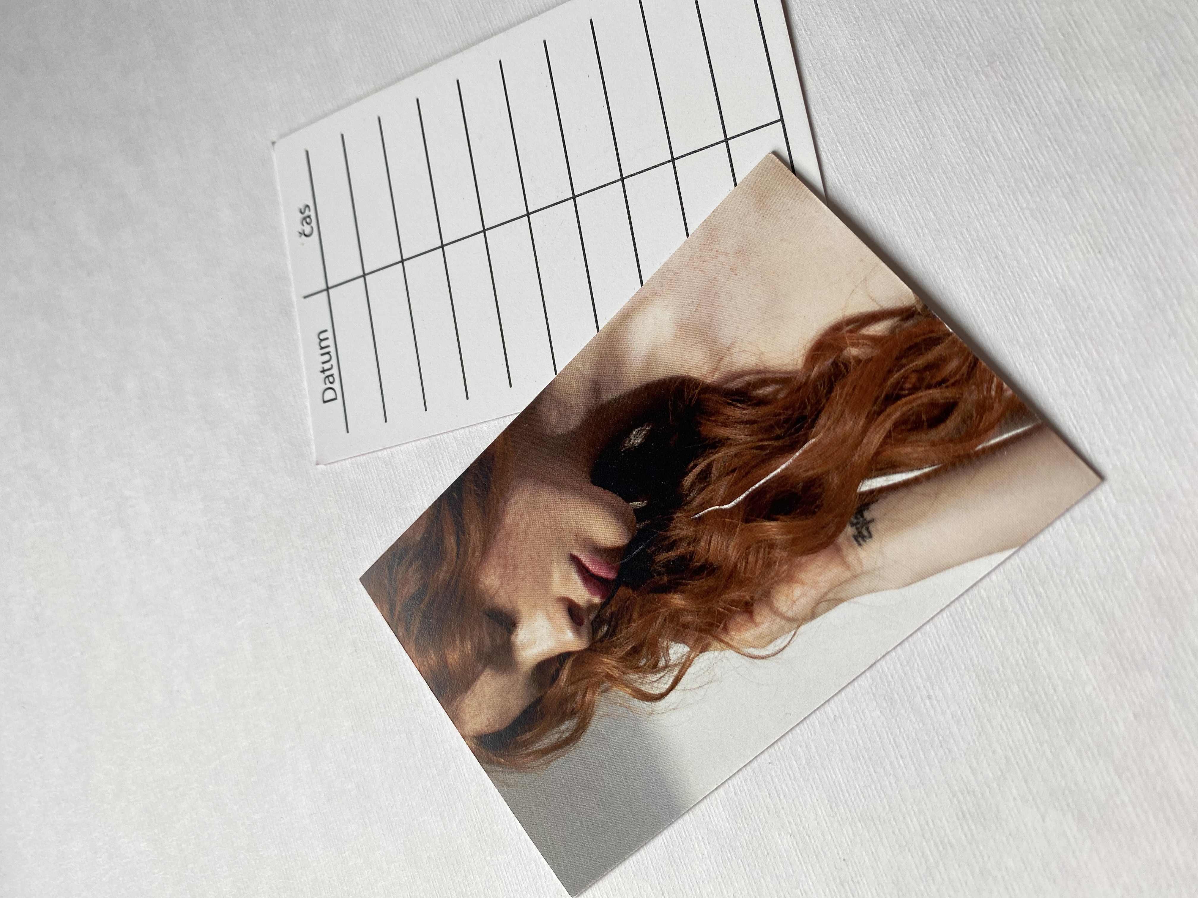 Objednávková kartička pro zákazníky