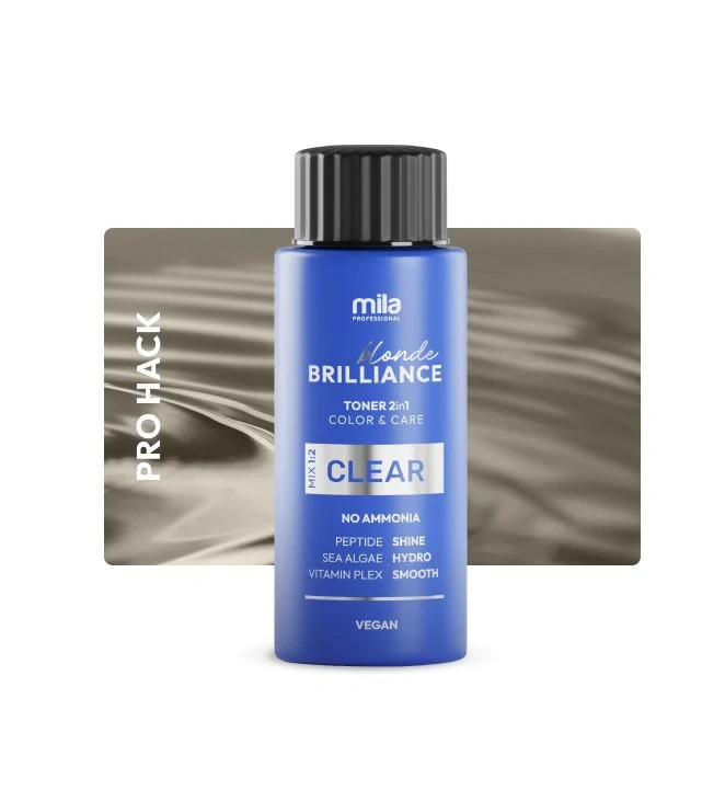 Mila Pro Blonde Brillance toner na vlasy - Clear 60 ml
