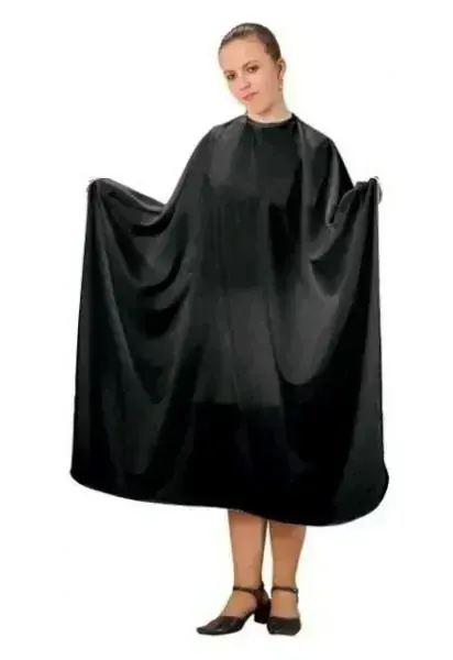 Kadeřnická pláštěnka Fox Basic Line - černá