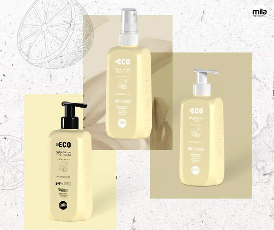 Šampon na hloubkovou regeneraci SOS Mila Be Eco 250 ml