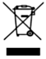 Symbol přeškrtnuté popelnice – zařízení nepatří do komunálního odpadu